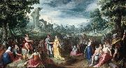 MANDER, Karel van The Continence of Scipio sg painting